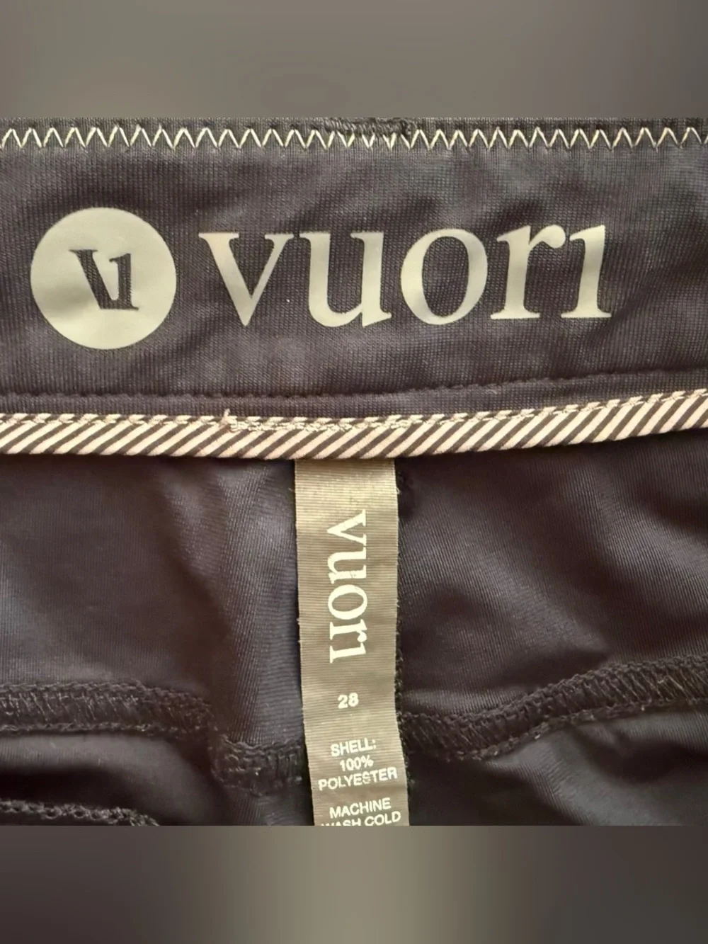 Vuori Meta Athletic Slim Pants in Ink Size 28